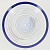 Тарелка обеденная 27см ELRINGTON АЭРОГРАФ Лазурный день керамика 000000000001210588