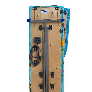 Доска гладильная 122,5х34,5смНИКА4. Выдвижная подставка под утюг.Съемный подрукавник.Розетка+удлинитель1,6м.Гладильная поверхность-фанера чехол-хлопок 000000000001014227