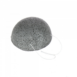 Воздушный спонж для лица с бамбуковым углем The Konjac Sponge company 000000000001127421