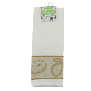 Полотенце кухонное 50х70см ВОТЕКС Фрукты в ассортименте 100% хлопок 000000000001206848