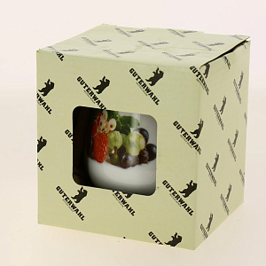 Баночка для меда с ложкой фарфор подарочная упаковка  ЯГОДЫ GUTERWAHL 102-05073 000000000001193899