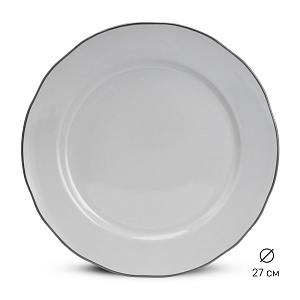 Набор столовой посуды 12 предметов белый классик керамика 000000000001219902