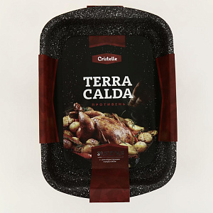Противень 39,5х27х6,5см CRISTELLE TERRA CALDA антипригарное покрытие кованый алюминий Cr2364 Противень 39,5х27х6,5см CRISTELLE TERRA CALDA антипригарное покрытие кованый алюминий Cr2364 000000000001205255