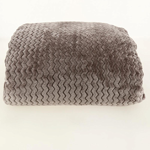 Плед евро Велсофт жаккард, полиэстер 100%, артикул ПлВЖЧ-220 000000000001200932