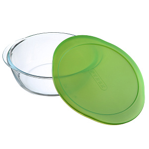 Форма для запекания 2,3л 26х23х8см PYREX Cook&Store с крышкой стекло 000000000001088908