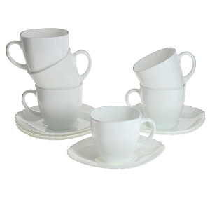 Чайный набор Lotusia Luminarc, 220мл, 12 предметов 000000000001066868