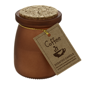Свеча ароматизированная "Кофе" в стеклянной банке 5x8см R011081 000000000001199246