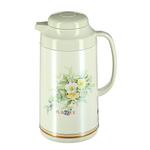 Термос со стеклянной колбой Приятная встреча Tiger, 1.0л, металлический 000000000001124193