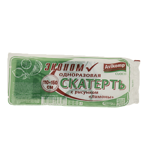 Скатерть Лимоны Cuoco, 110х150 см, 1 шт. 000000000001103758