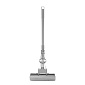 Швабра 105х31х45см LUCKY телескопическая с губкой серый пластик/металл/ЭВА