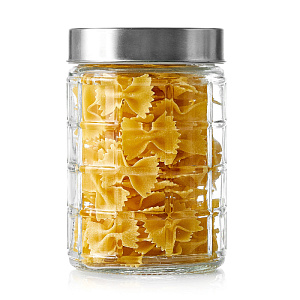 Емкость для сыпучих продуктов 1,3л ESPRADO Orondo пластиковая крышка стекло 000000000001178529