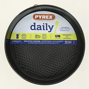 Форма для запекания 25см PYREX DAILY METAL разъёмная высокоуглеродистая сталь 000000000001209851