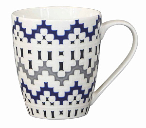 Кружка 355мл фарфор APOLLO Glaze Blue можно мыть в посудомоечной машине,использовать в микроволновой печи GLB-01 000000000001197677