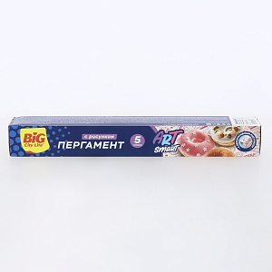 Пергамент с принтом 5м BIG CITY Art Smart 000000000001214905