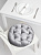 Подушка декоративная D40см DE'NASTIA бархатная универсальная серый 60%хлопок/40%вискоза P111203 000000000001205573