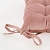 Подушка на стул 40х40см DE'NASTIA розовая велюр 100% полиэстер 000000000001209647