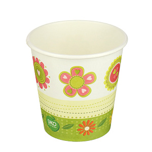 Набор одноразовых стаканов Лужайка Европак Трейд, 250мл, 6 шт. 000000000001144346