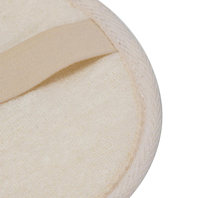 Мочалка овальная 18х13см LUCKY Natural полиэстер/люфа 000000000001224472