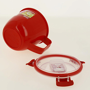 Кружка суповая 565мл SISTEMA Microwave с клапаном пластик 000000000001197083