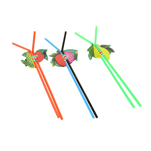 Соломка для коктейля Фрукты Rio Fackelmann, 24 см, 6 шт. 000000000001128118