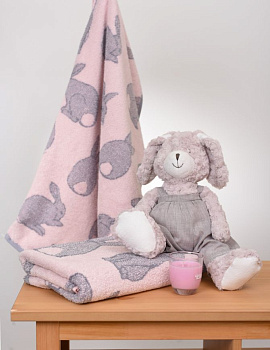 Полотенце 50х90см CLEANELLY Coniglio плотность 460гр/м 100% хлопок ПЦ-2602-2745/10 000 000000000001168508