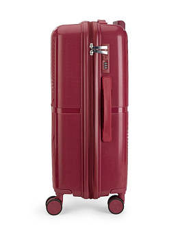 Чемодан на колесах M абстракция красный PP 000000000001226568