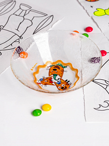 ТРИ КОТА Салатник 14см PASABAHCE стекло 000000000001176952