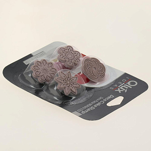 Кулинарный декоратор-штамп 4шт пластик 75834 000000000001190539