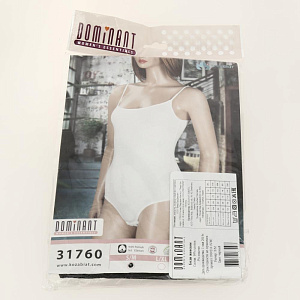 Боди женские Dominant S/M черный 95%хлопок 5%эл 000000000001190378