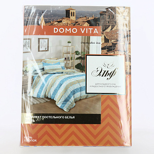 Комплект постельного белья 2-спальный Макси ЭЛЬФ DOMOVITA Интермедия простынь220х215см пододеяльник175х215см наволочки70х70см-2шт бязь 000000000001211877