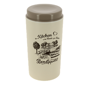 ЕМКОСТЬ ДЛЯ СЫПУЧИХ ПРОДУКТОВ С ДЕКОРОМ 1,7л DELUXE Phibo 4312297 000000000001198287