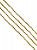 Новогодняя гирлянда Золотой маскарад из полистирола / 270x0,7см арт.78852 000000000001191376