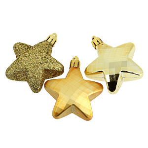 Набор декоративных украшений ЗвездочкаПосуда Центр, 6 см, 6 шт. 000000000001161787