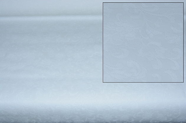 Клеенка столовая 20х1,4м ALAS EV TEKSTIL Орнамент белый ПВХ 000000000001213405
