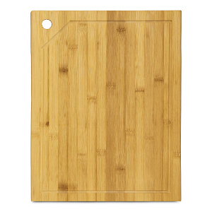 Доска разделочная 45х36х2,5см LUCKY со стоком для жидкости бамбук 000000000001221167
