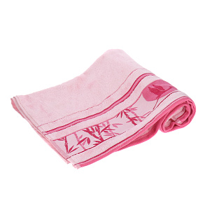 Полотенце махровое Bamboo forest Cleanelly Collection, голубой, 70х130 см, пл.460 000000000001126095