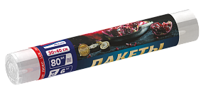 Пакеты фасовочные Люкс до 6кг ПНД 30*40см 80шт рулон прозрачные Avikomp 87396 000000000001198073