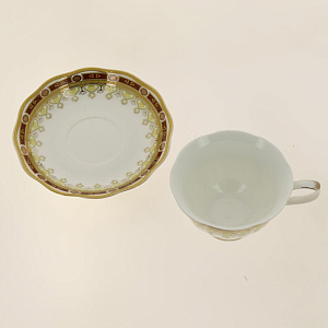 Чайная пара (чашка 220мл) BALSFORD Паллада Оригами подарочная упаковка фарфор 000000000001193931