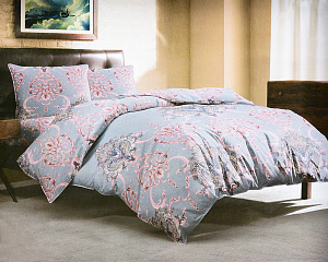 Комплект постельного белья 2-спальный LUCKY Озёра 50х70 пододеяльник 175х215см простынь 200х220см наволочки 50х70см-2шт поплин 100% хлопок 000000000001212764