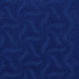 Полотенце 30х70см ДМ Радуга махровое плотность 305гр/м синее 100% хлопок ПД-2701-04352, 18-4045 000000000001205535