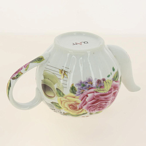 Набор чайный (13) 6 чашек 250мл+6 блюдец+чайник 1000мл, подар.уп ,CM-F13-SGB-011 000000000001170022