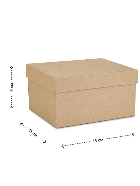 Коробка подарочная 15х11х5см РУТАУПАК КРАФТ бумага Коробка подарочная 15х11х5см РУТАУПАК КРАФТ бумага 000000000001222343