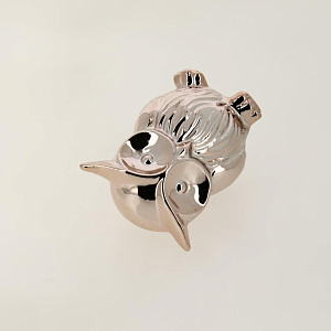 Фигура декоративная "Сова" 7см розовое золото R011234 000000000001200352