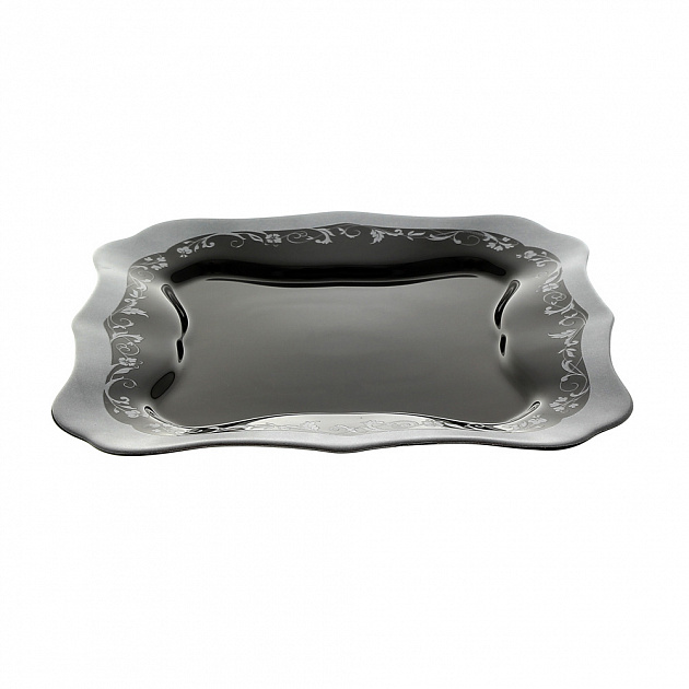 Десертная тарелка Authentic Silver Black Luminarc 000000000001096168