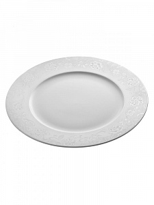 Тарелка обеденная 27см ESPRADO Blanco твердый фарфор 000000000001190020