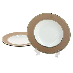 Набор суповых тарелок Magnifique Valentin Yudashkin, 23 см, фарфор, 3 шт. 000000000001164165