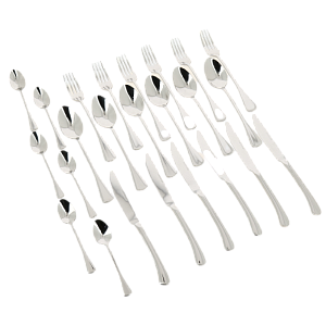 Набор столовых приборов 24 предмета MATISSA Бергамо нержавеющая сталь 000000000001186342