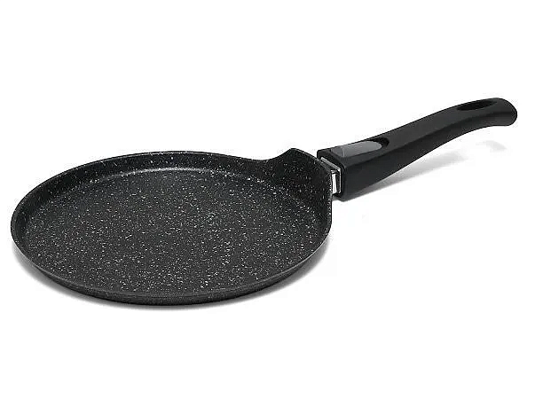 Сковорода блинная 25см SERVITTA Black stone алюминий 000000000001217805