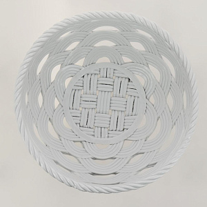 конфетница круглая ажурная d-28,5см,JF-251925,КРУЖЕВА 000000000001163492