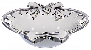 Фруктовница 38х28х9,5см BALSFORD Home Art  Bowknot белая упаковка фарфор 000000000001194026